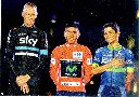 9 PODIUM VUELTA 2016: QUINTANA, FROOME, CHAVES.