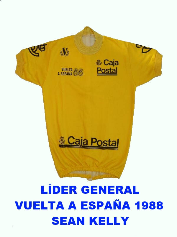 LIDER GENERAL VUELTA A ESPAÑA 1988 SEAN KELLY