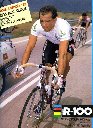 MIGUEL A IGLESIAS, MAILLOT ONCE LIDER M.V. VUELTA1988