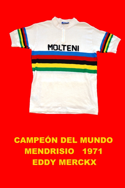 1971  CAMPEÓN DEL MUNDO EDDY MERCKX 