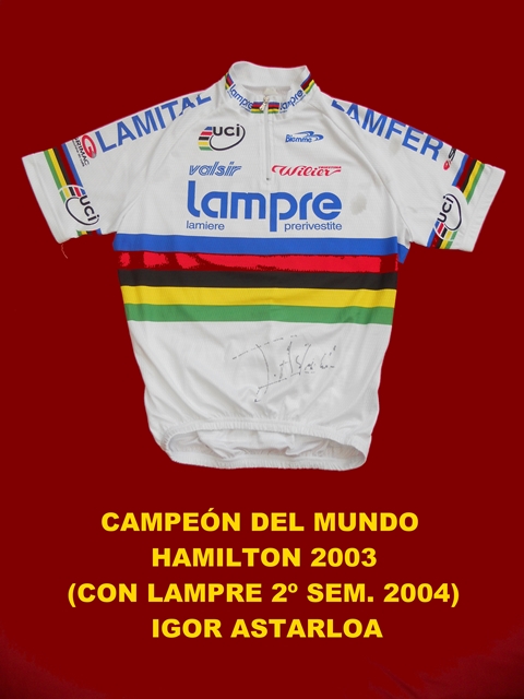 2003 CAMPEÓN DEL MUNDO IGOR ASTARLOA - 2