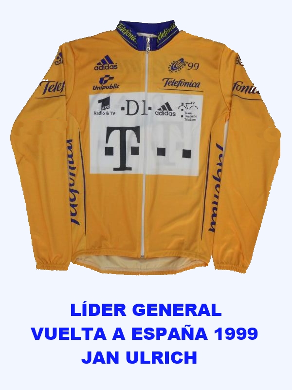 1999 LÍDER GENERAL VUELTA A ESPAÑA JAN ULRICH