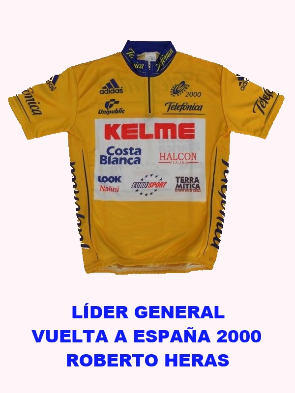 LÍDER GENERAL VUELTA 2000, ROBERTO HERAS