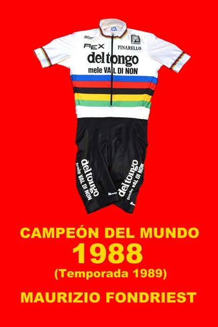1988 CAMPEÓN DEL MUNDO (1989 con DEL TONGO) MAURIZIO FONDRIEST